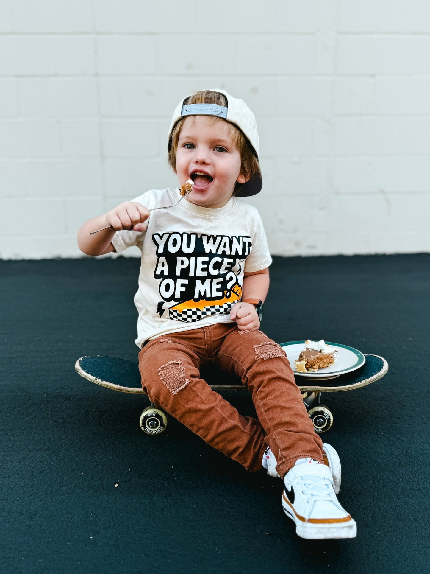 Piece of Me | Ivory Graphic T-Shirt