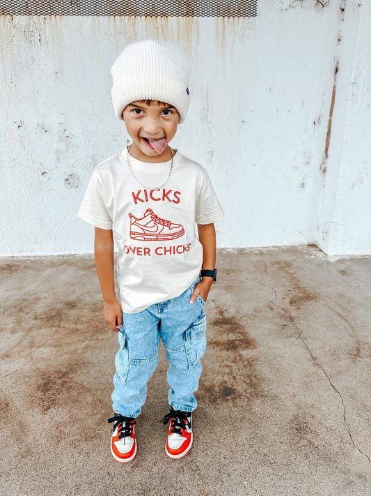 Over Chicks | Ivory Graphic T-shirt