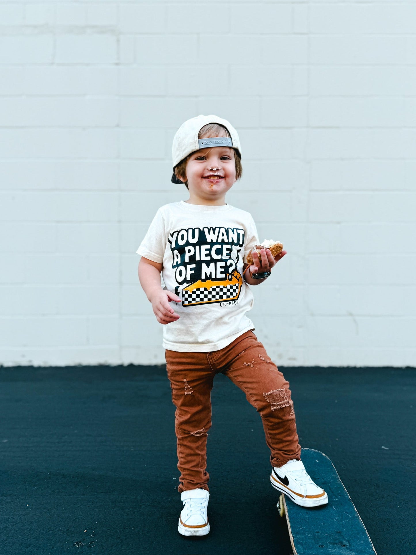 Piece of Me | Ivory Graphic T-Shirt