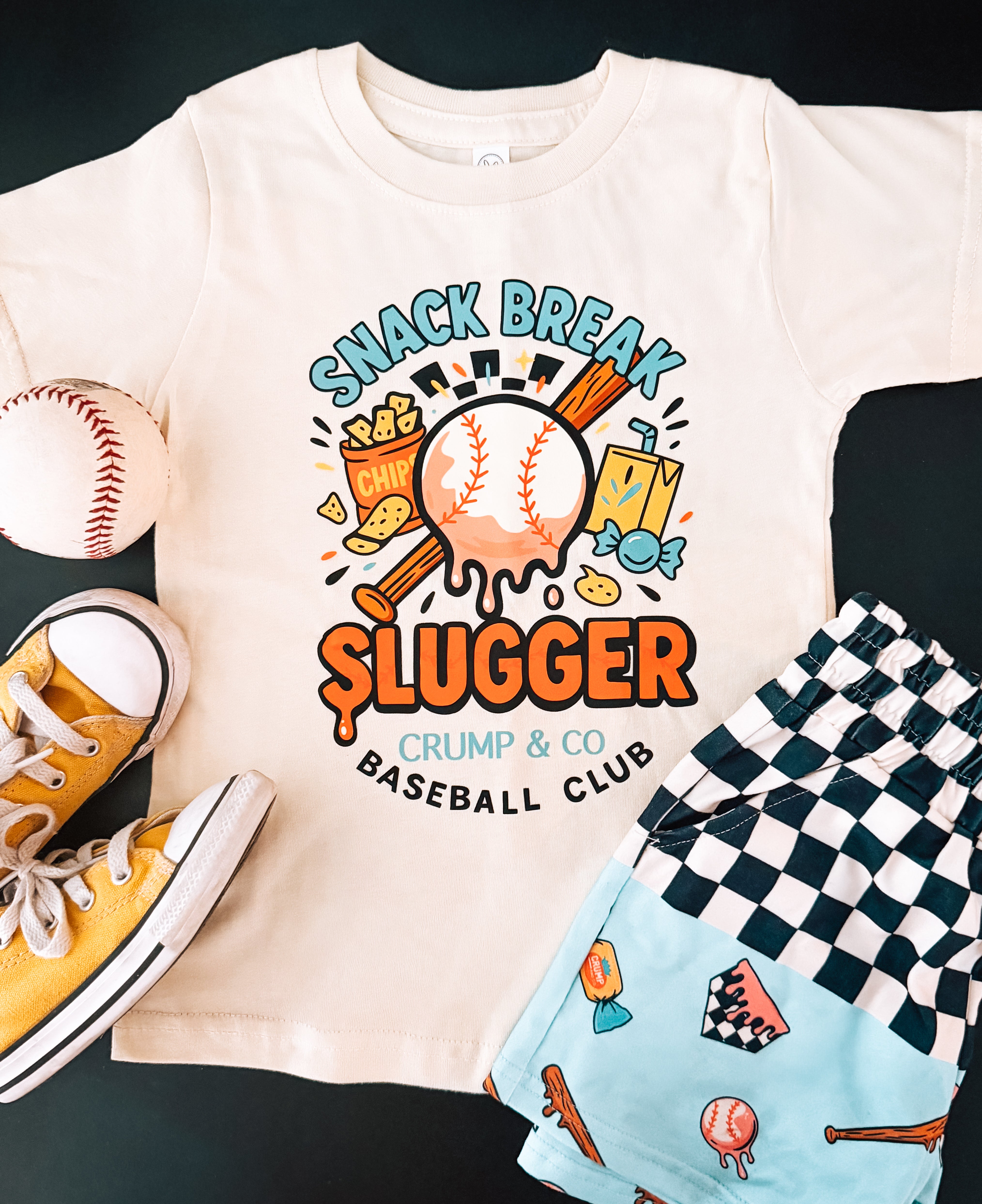 Snack Break | Ivory Graphic T-Shirt