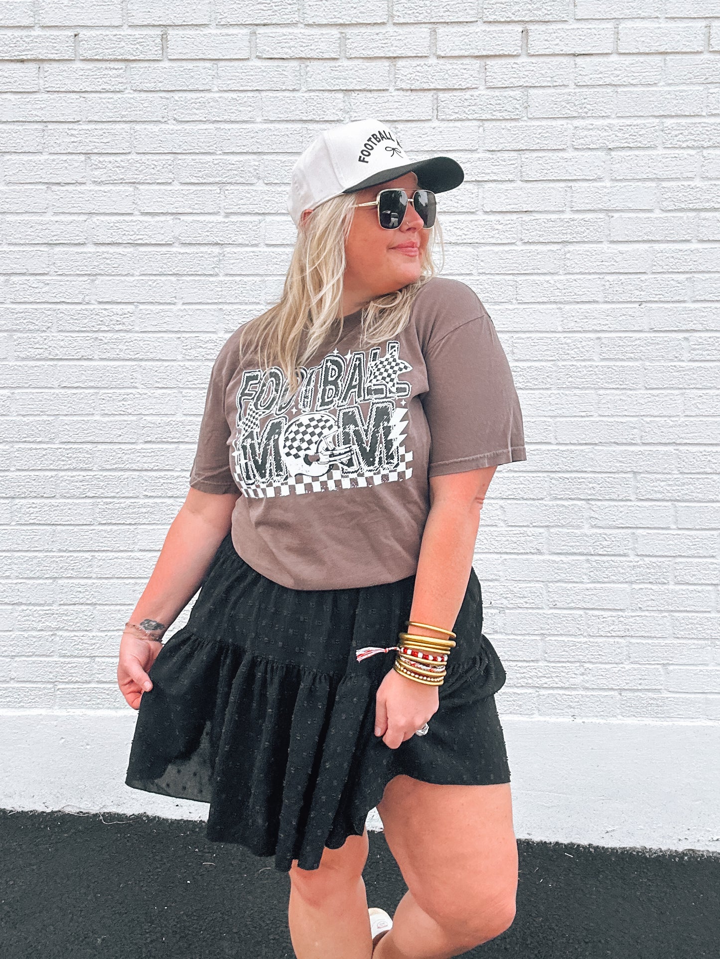 Football Mom| Brown Comfort Color