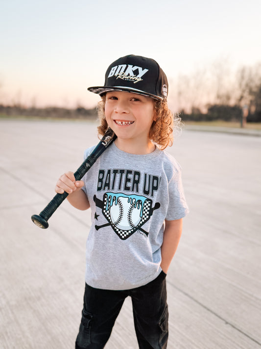 Batter Up | Heather Graphic T-Shirt