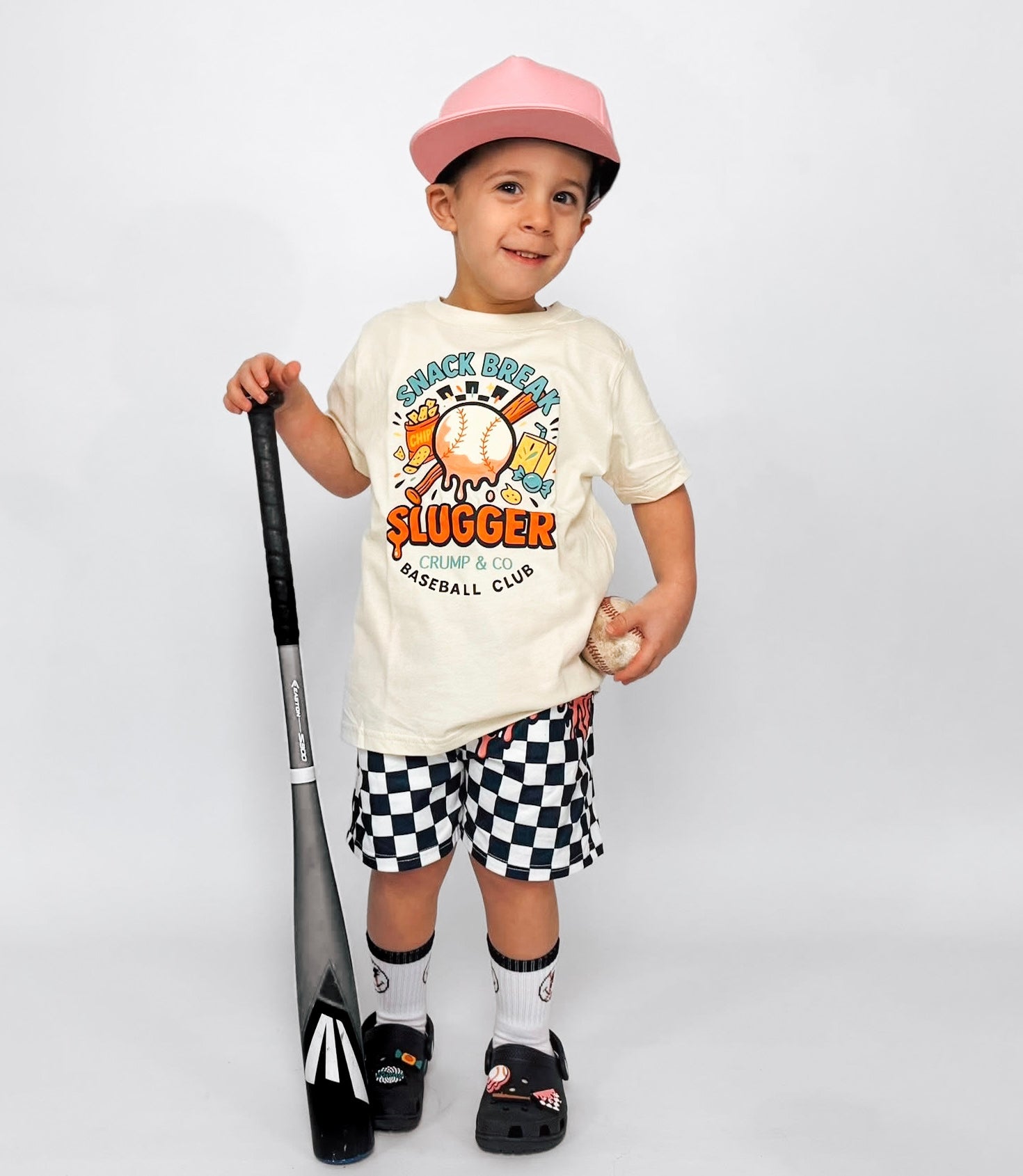 Snack Break | Ivory Graphic T-Shirt