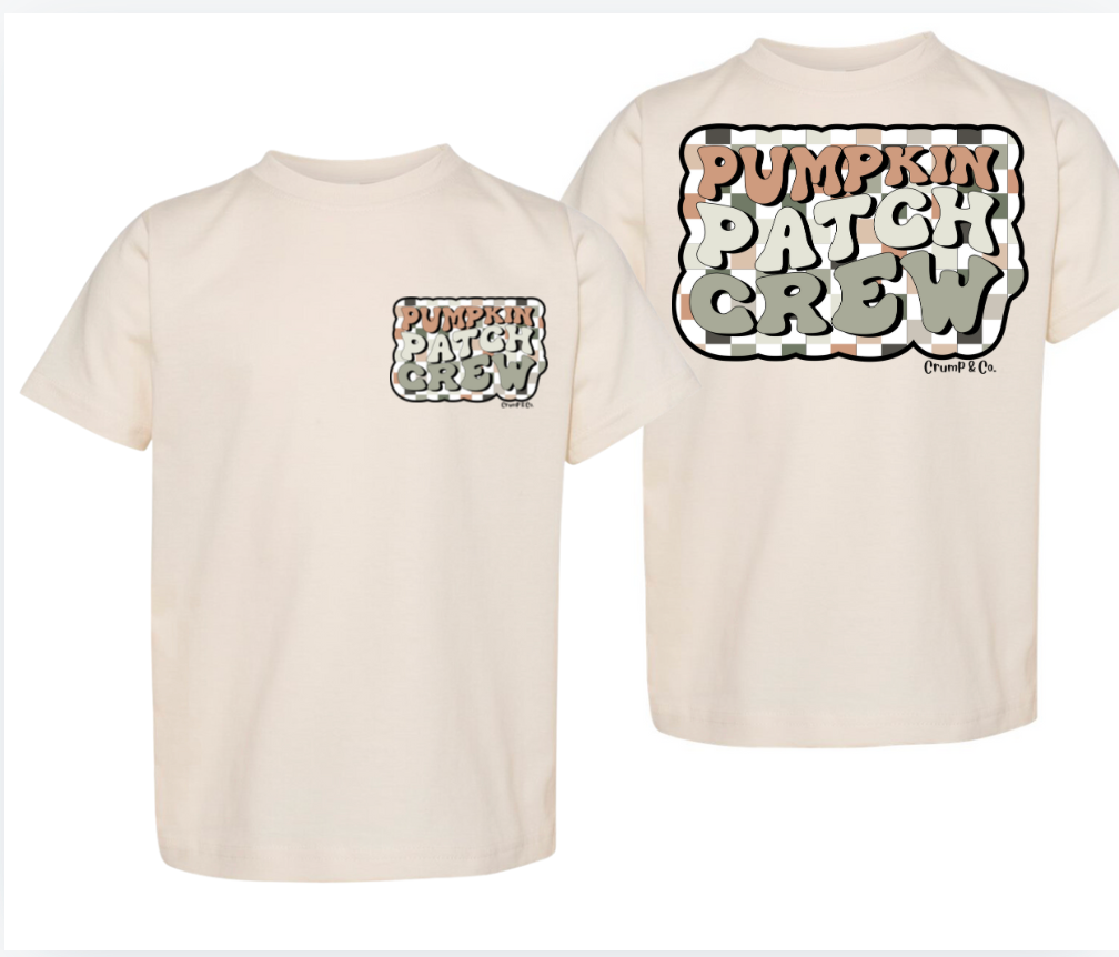 Pumpkin Patch Crew | Ivory Graphic T-Shirt