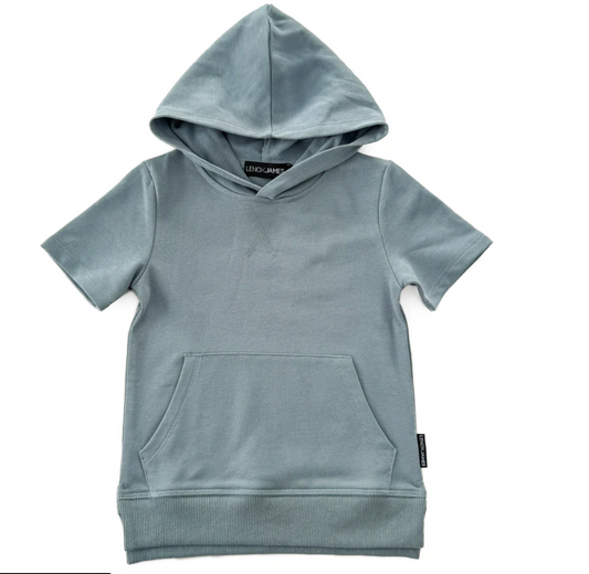 HOODED SWEATSHIRT - DENIM