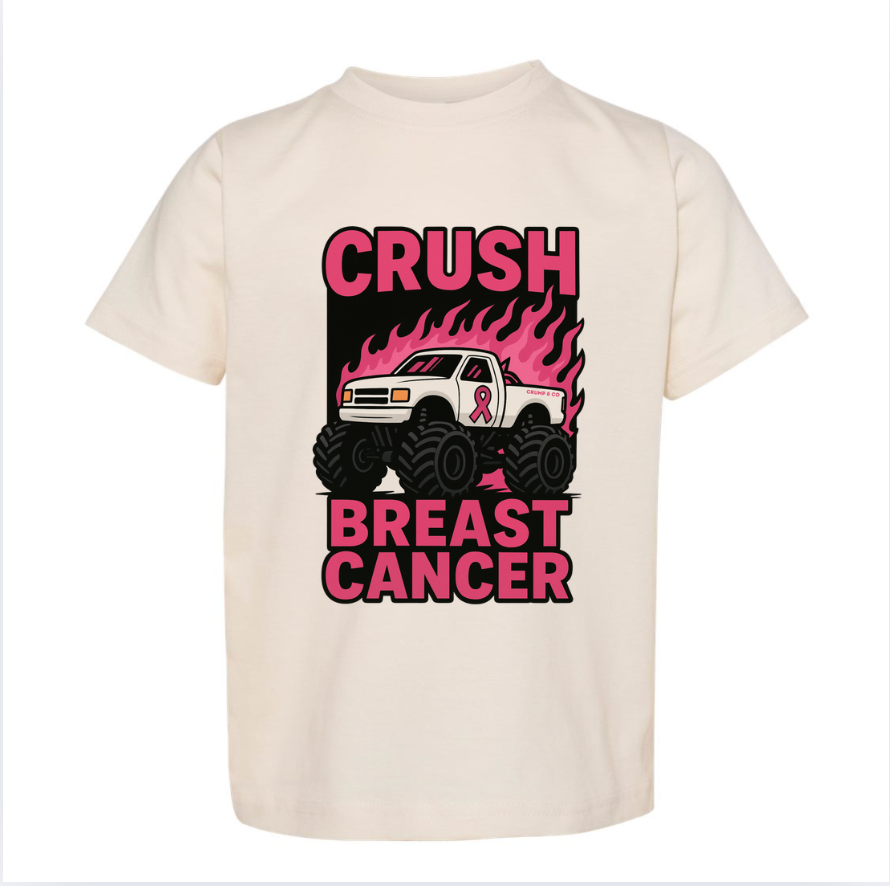 Crush Breast Cancer | Natural T-Shirt