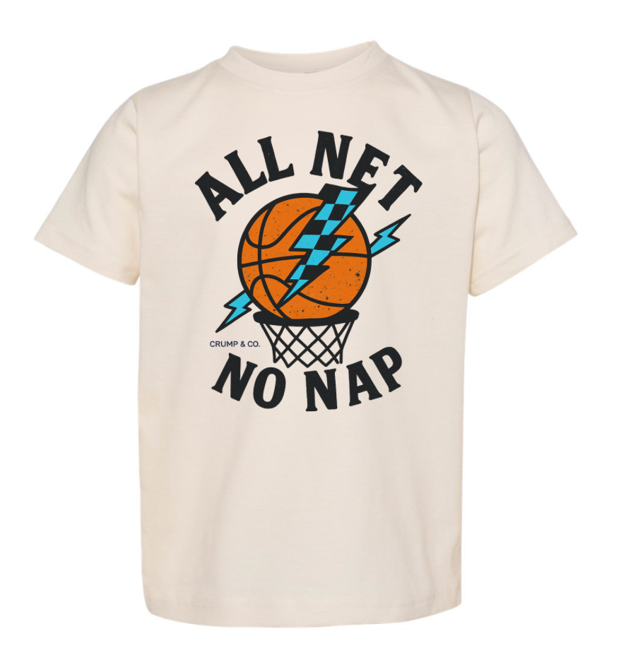 All Net, No Nap | Ivory Graphic T-Shirt
