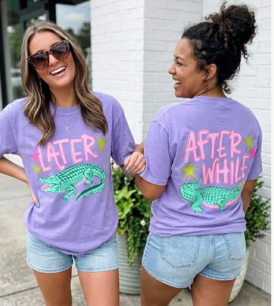 Later Gator | Purple Comfort Color