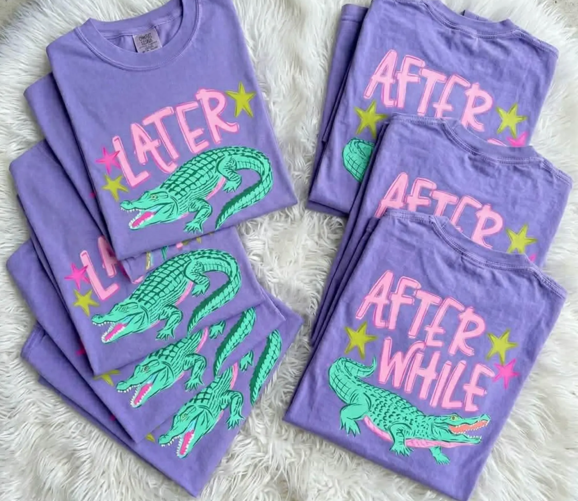 Later Gator | Purple Comfort Color