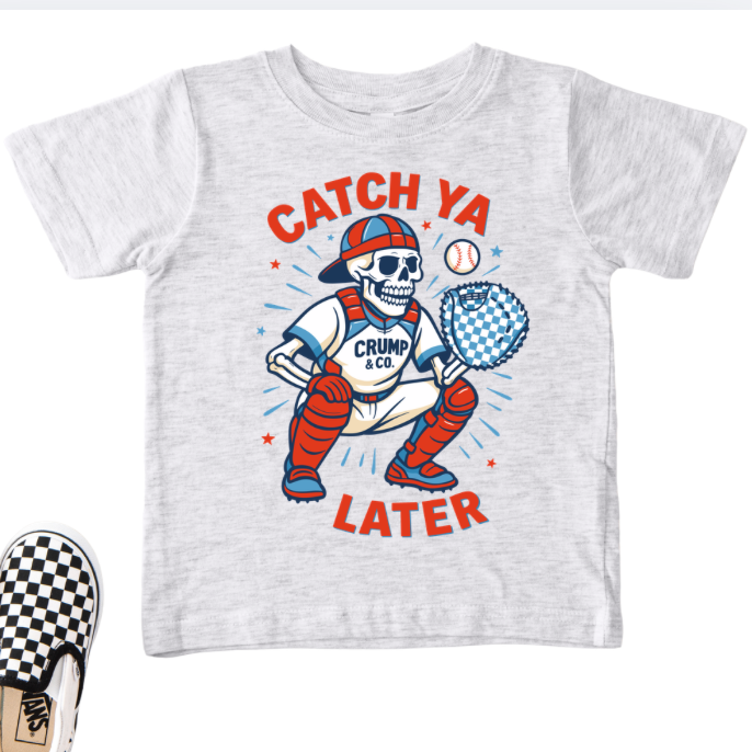 Catch Ya Later | Ash Grey T-Shirt