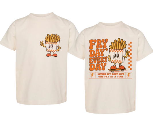 Fry Day | Oatmeal Pocket T-Shirt