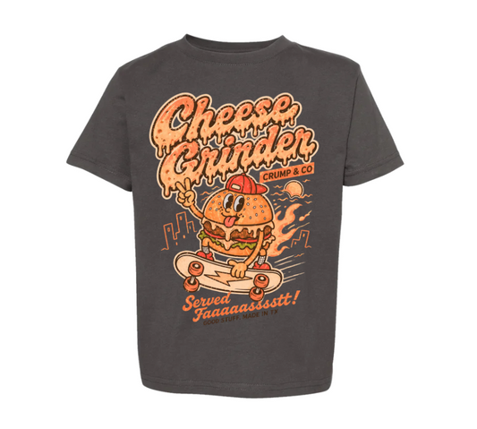 Cheese Grinder | Charcoal T-Shirt