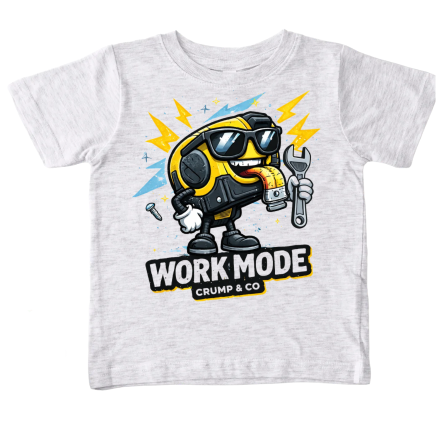 Work Mode | Ash Grey T-Shirt