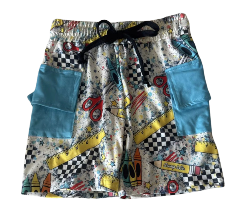 Back To School | Cargo Pocket Shorts