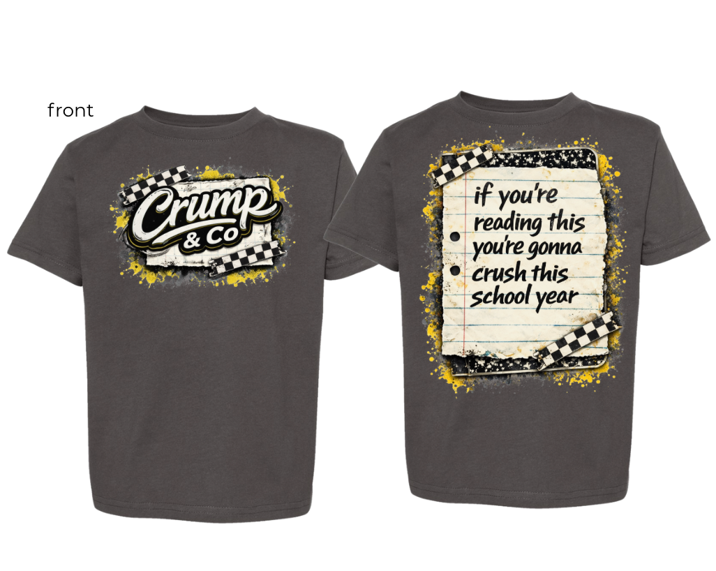 If You're Reading This | Charcoal Graphic T-Shirt