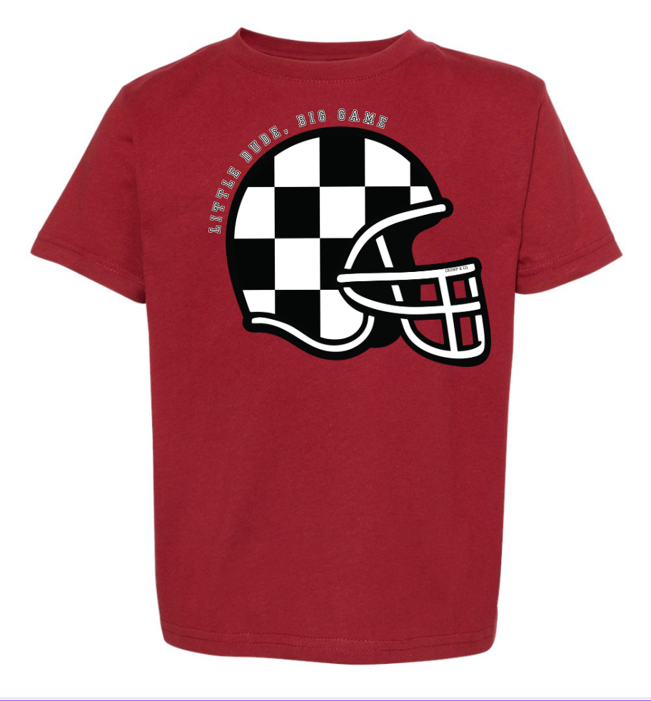 Little Dude, Big Game| Graphic T-Shirt - Multiple Color Options