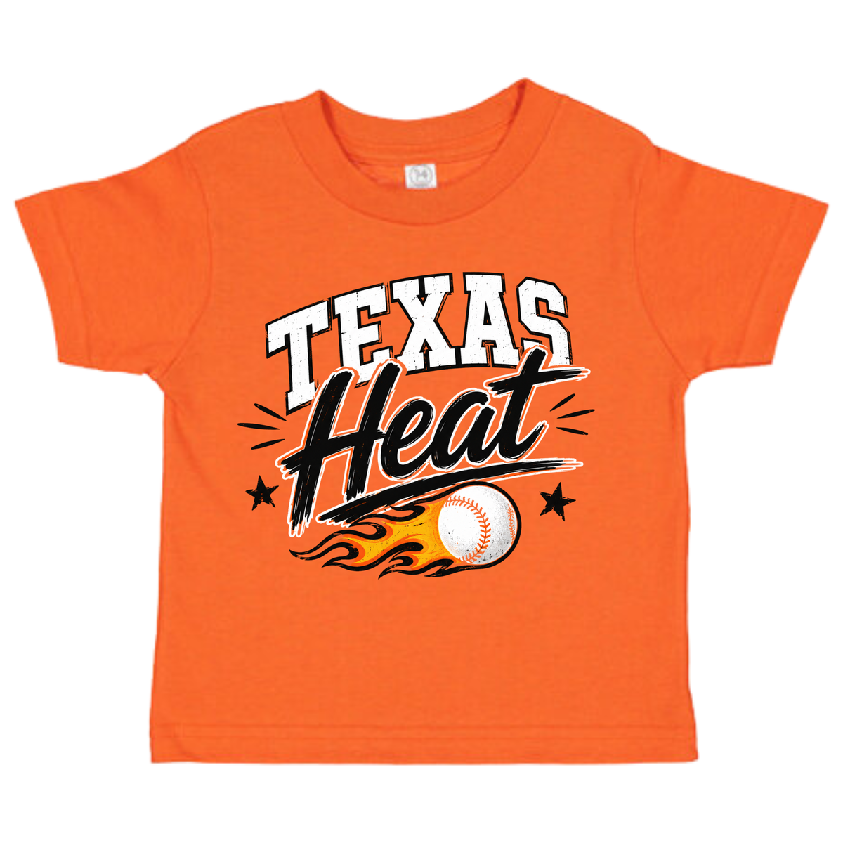 Texas Heat | Orange Graphic T-Shirt