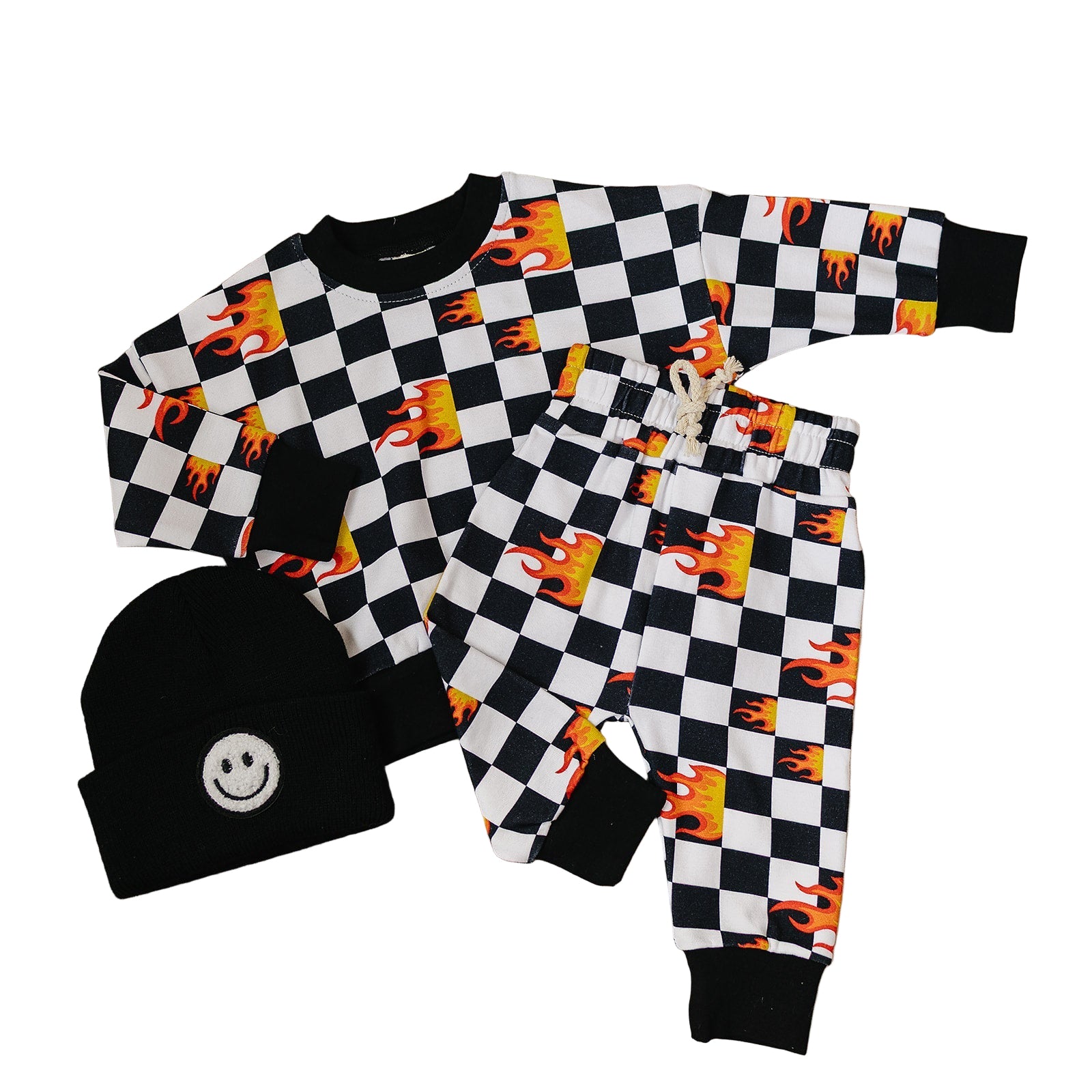 Jogger Set | Checker Blaze